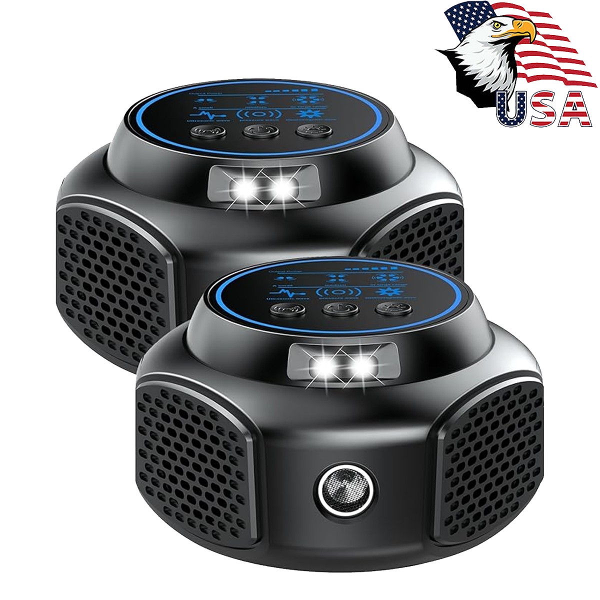 4 in 1 Ultrasonic Rodent Repellent Pest Repeller Mouse Blocker Rat Deterrent US