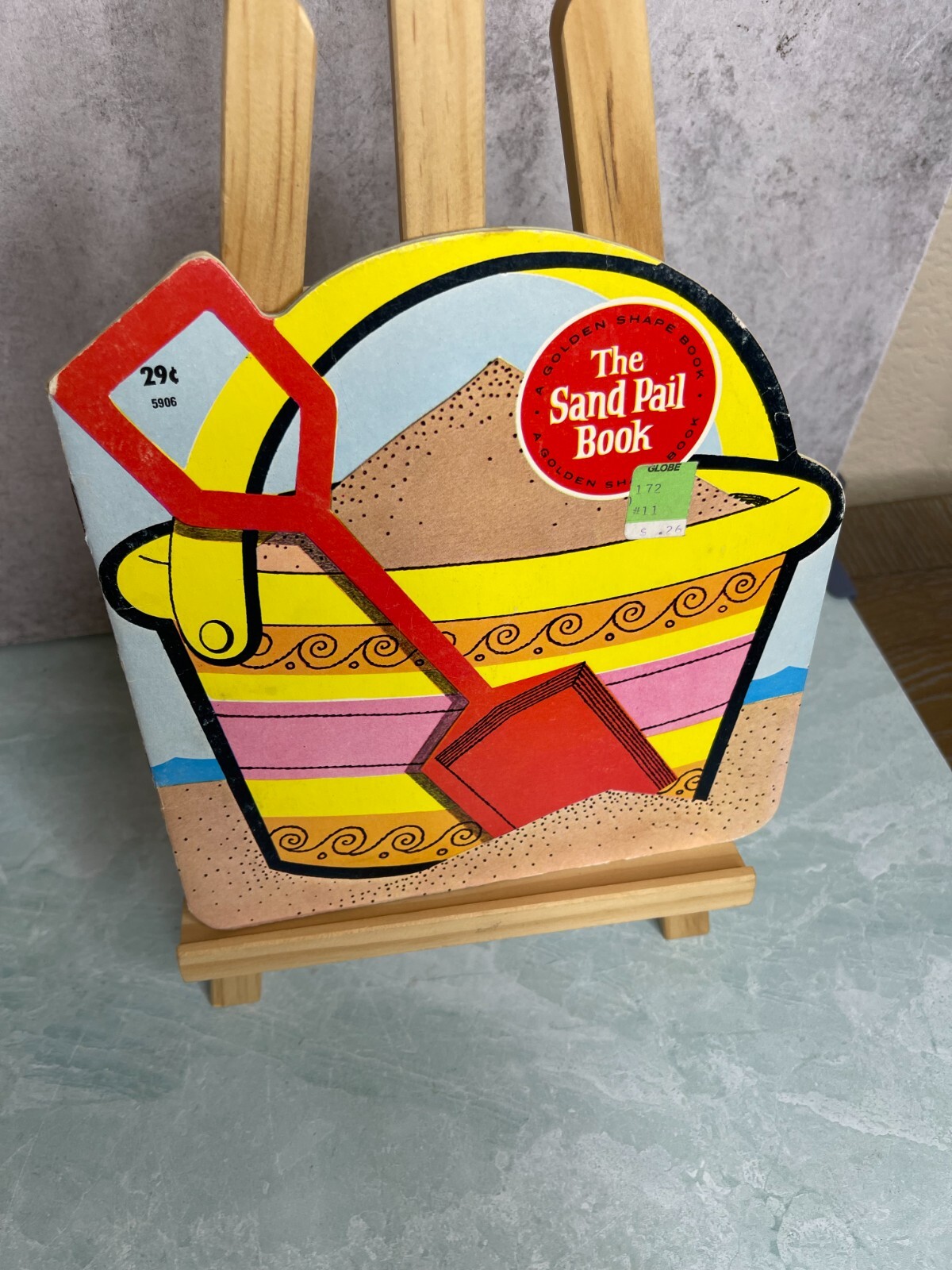 Vintage 1971 7th print edition The sand pail Shape Book Golden press Dick Martin Vintage 1971 7th print edition The sand pail Shape Book Golden press Dick Martin