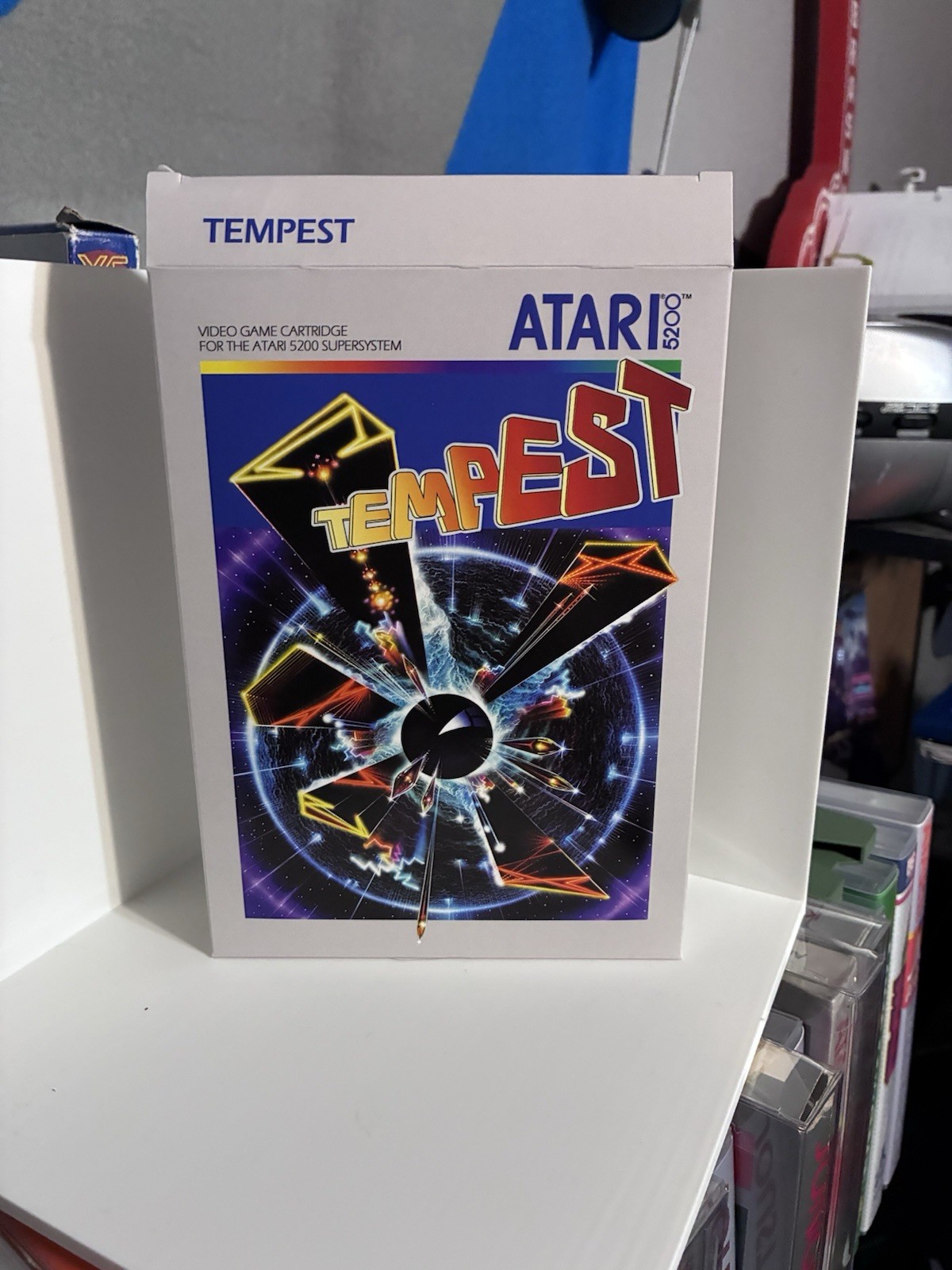 Tempest The Legend Returns Game for Atari 5200 Supersystem CIB