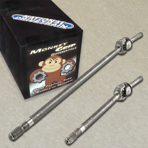 M-GRIP ALLOY AXLE SHAFT KIT - HD 4340 CHROMOLY COMPLETE - STOCK 27 SPLINE