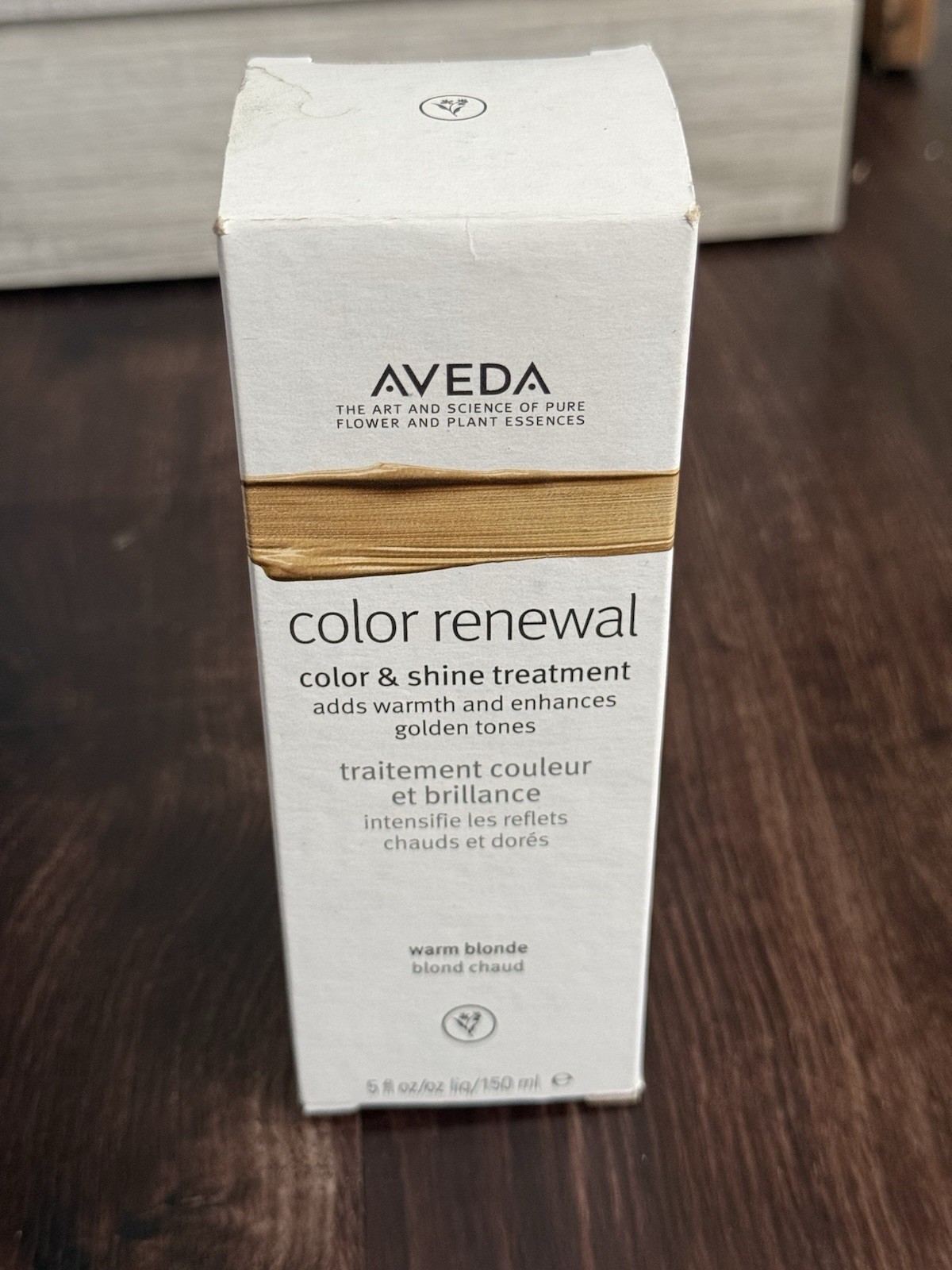Aveda Color Renewal Color & Shine Treatment WARM BLONDE 5oz/150ml NEW IN BOX Aveda Color Renewal Color & Shine Treatment WARM BLONDE 5oz/150ml NEW IN BOX