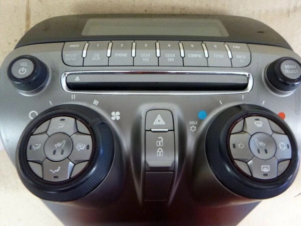 2010-2012 CHEVY CAMARO AC Heater Climate Radio Control W/O SCREEN GENUINE OEM