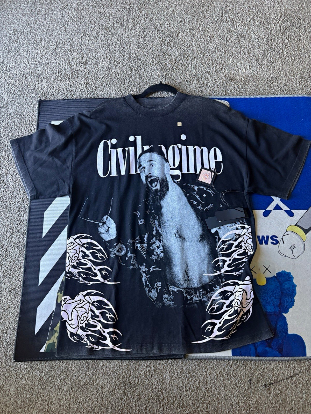 WWE Civil Regime Seth Freakin Rollins Money In The Bank LA Shirt Black WWE Civil Regime Seth Freakin Rollins Money In The Bank LA Shirt Black