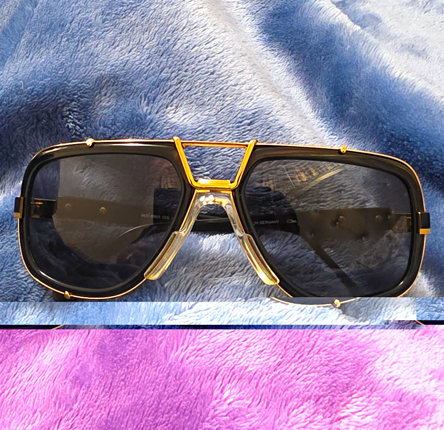 CAZAL MOD.656/3 Aviator Black/Gold Metal/Plastic Black Gradient +3 61-19 140 CAZAL MOD.656/3 Aviator Black/Gold Metal/Plastic Black Gradient +3 61-19 140