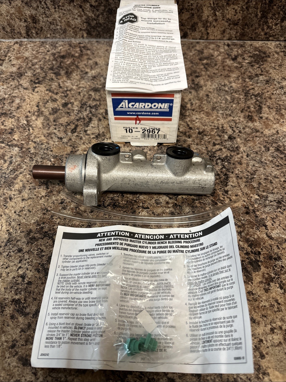 *🇺🇸A1 CARDONE 10-2967 Brake Master Cylinder 99-10 DODGE VIPER … tap Desc