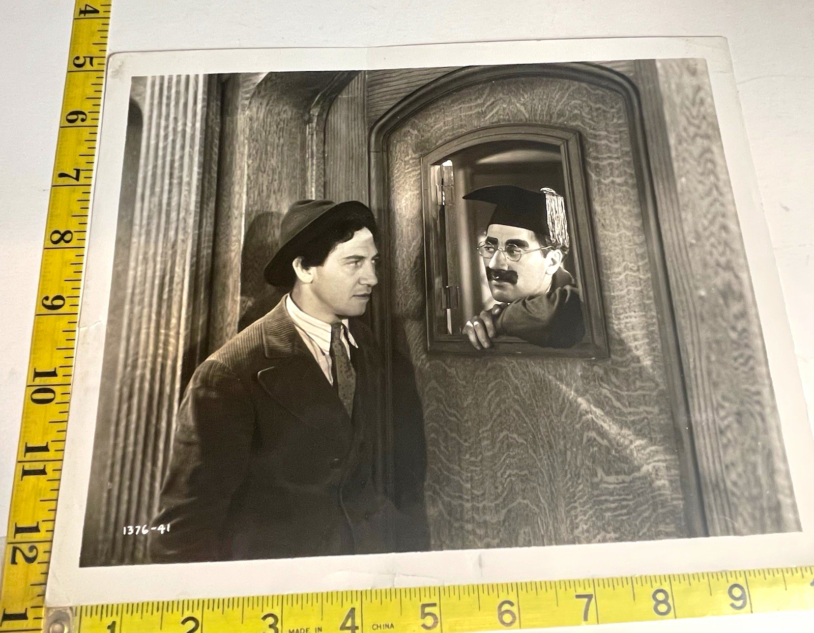 Vintage 1932 Horse Feathers Press 1st Gen Photo Chico Groucho Marx Swordfish 