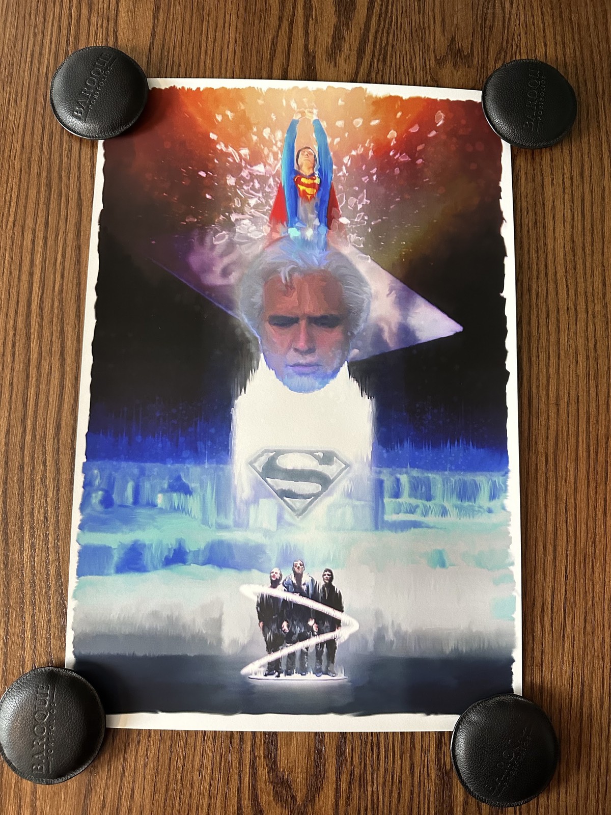 Superman Mondo 16x24 Poster John Dunn Limited Edition Screen Print