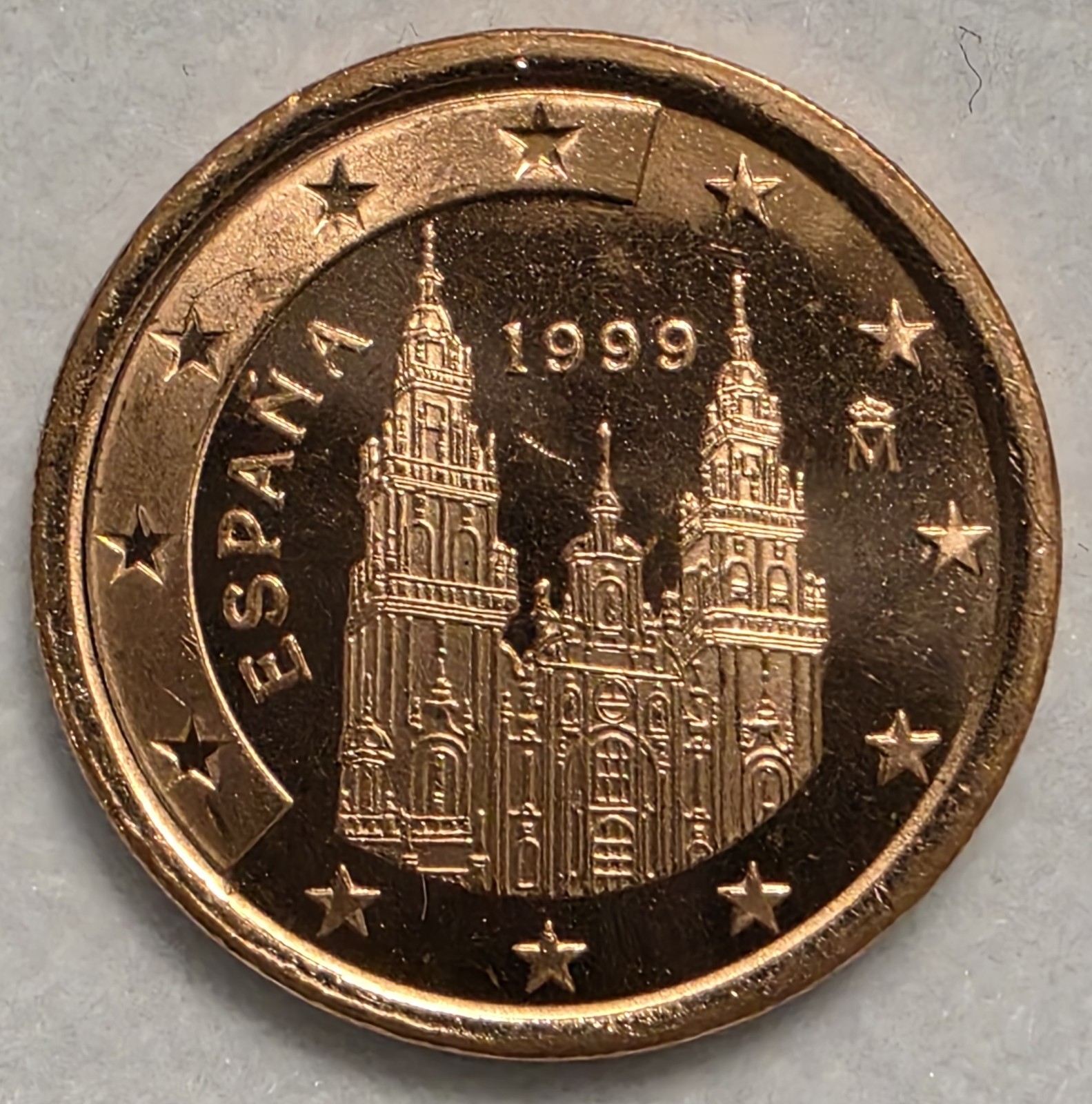 1999 Spain 5 EURO CENT COIN UNCIRCULATED FROM MINT ROLL 1999 Spain 5 EURO CENT COIN UNCIRCULATED FROM MINT ROLL