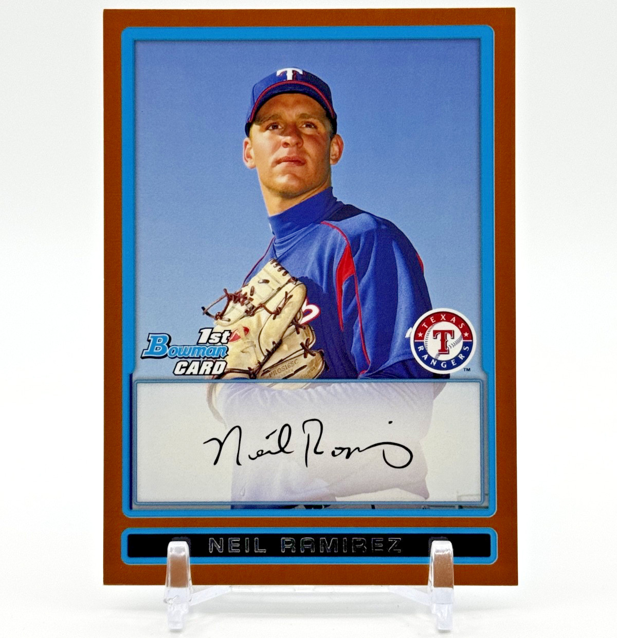 Neil Ramirez 2009 Bowman Prospects 1st Bowman #BP20 Orange /250 Rangers NM Neil Ramirez 2009 Bowman Prospects 1st Bowman #BP20 Orange /250 Rangers NM