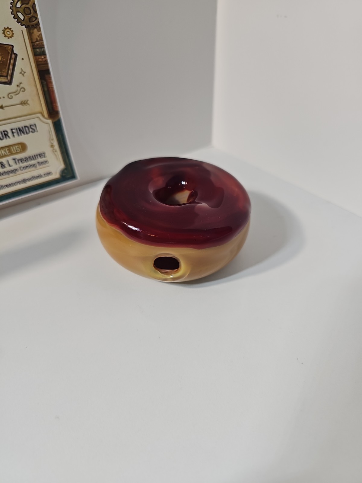 Kgb Glass Donut Pipe Tobacco Kgb Glass Donut Pipe Tobacco
