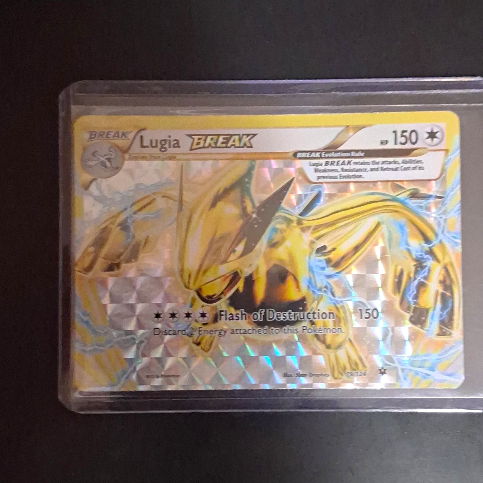 Pokemon TCG Lugia BREAK 79/124 BREAKpoint Holo Rare 150 HP English 2016