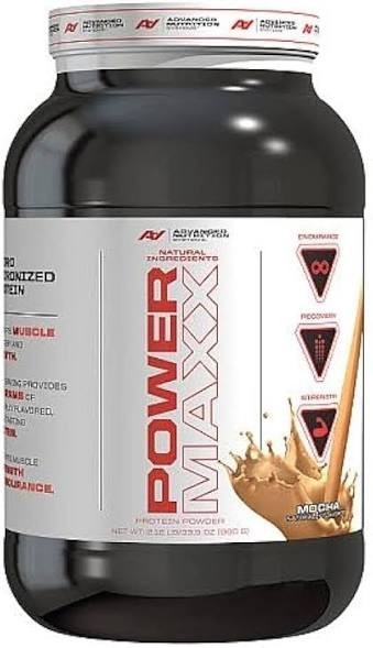 Power Maxx - Protein Powder - Muscle Growth, Strength, Recovery- Mocha 2.12 lbs Power Maxx - Protein Powder - Muscle Growth, Strength, Recovery- Mocha 2.12 lbs