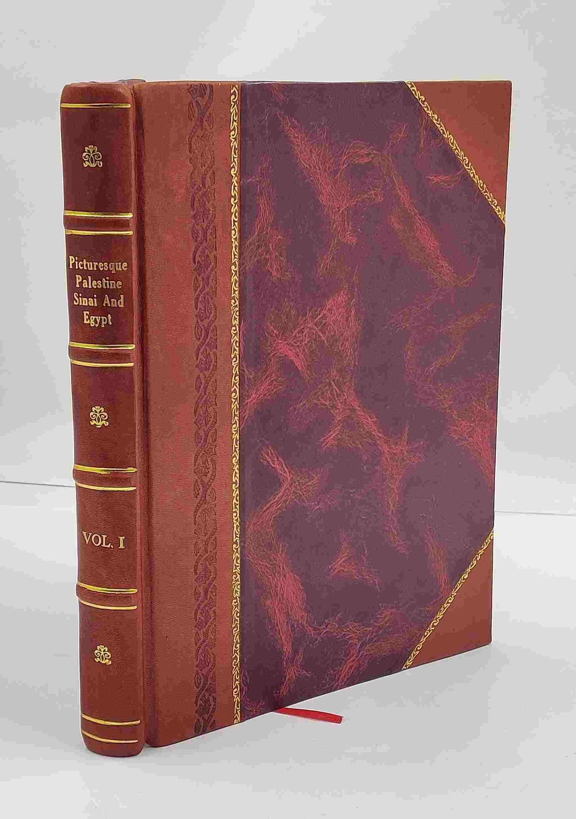 Picturesque Palestine, Sinai and Egypt V. 1 1881 [Leather Bound]