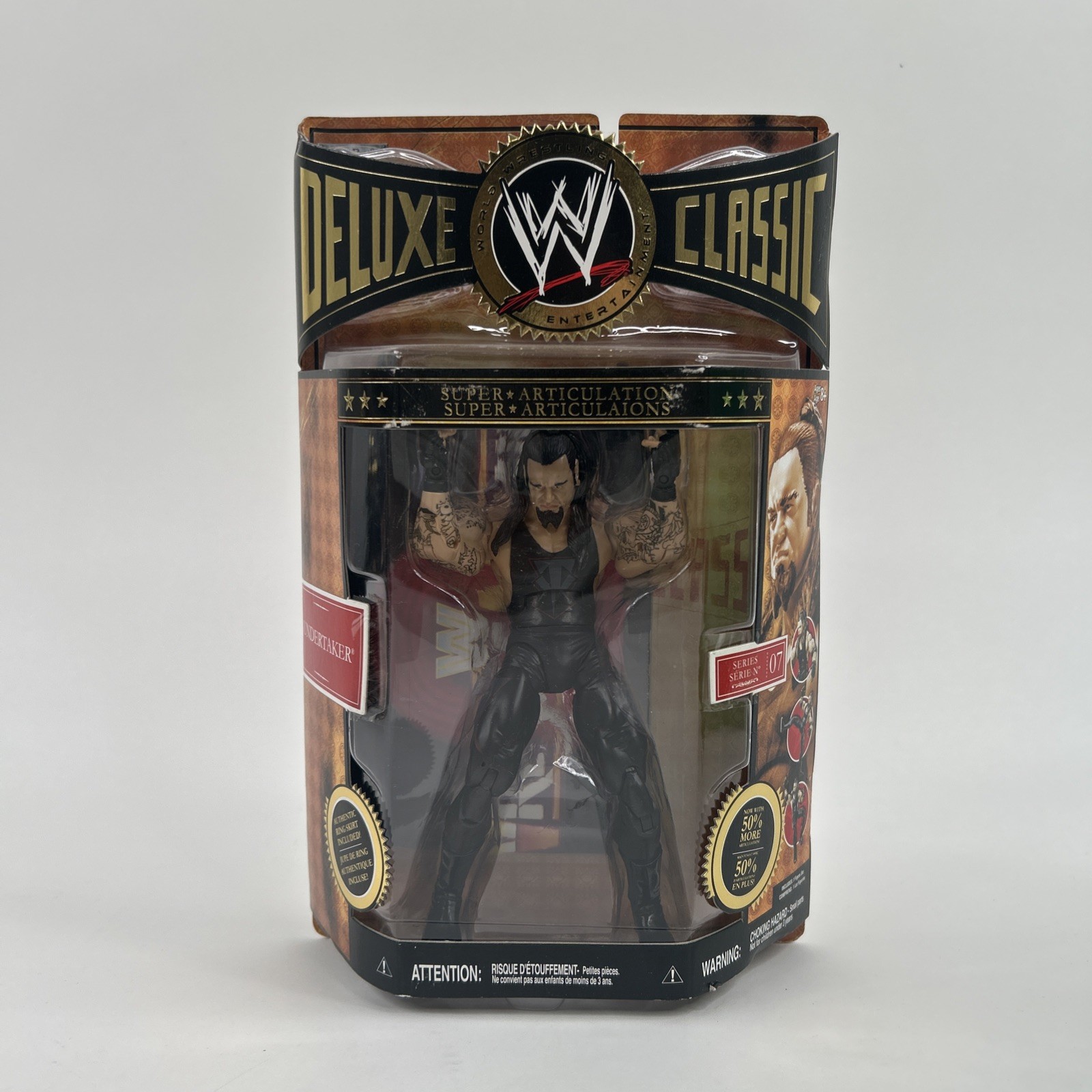2009 WWE Jakks Pacific Deluxe Classic Superstars Series 7 Undertaker 2009 WWE Jakks Pacific Deluxe Classic Superstars Series 7 Undertaker