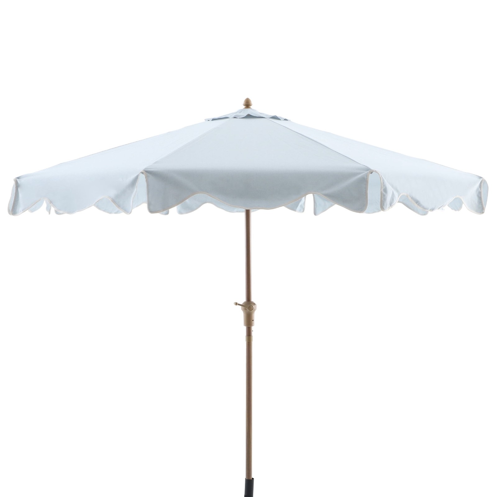 My Texas House 9ft Round Market Patio Umbrella, Blue My Texas House 9ft Round Market Patio Umbrella, Blue