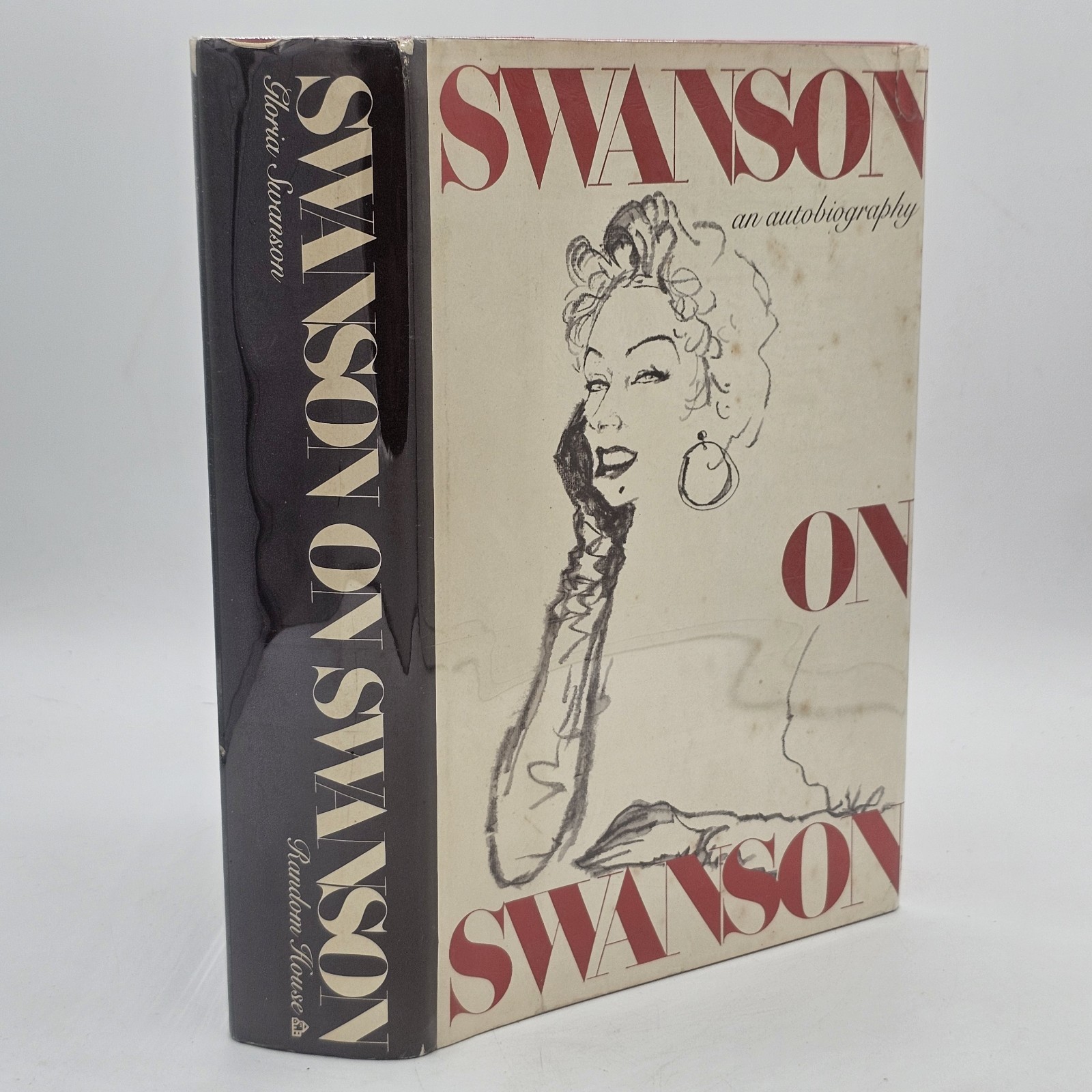 Swanson on Swanson Gloria Swanson 1980 1st Ed Signed Autobiography HC DJ Swanson on Swanson Gloria Swanson 1980 1st Ed Signed Autobiography HC DJ