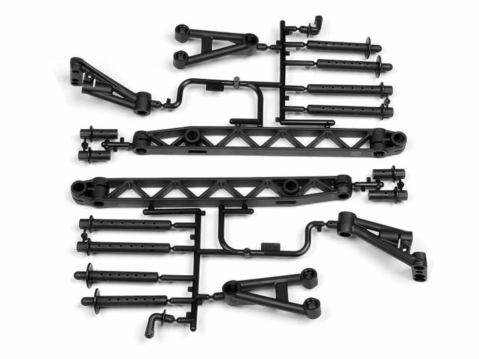 HPI85419 Original HPI Racing 85419 Body Mount Set (Side) 1/5 Baja 5T 5R 1970 ...