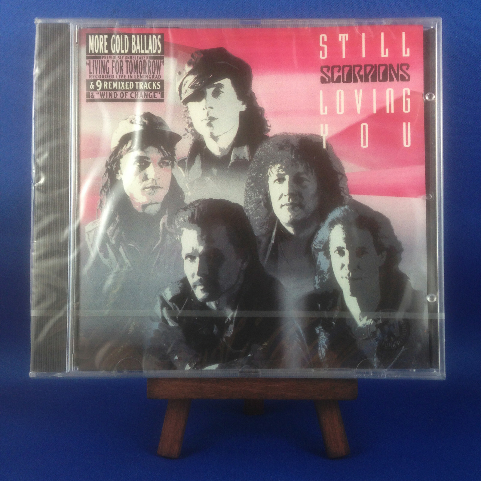 SCORPIONS: Still Loving You (RARE SEALED 1992 HOLLAND 1ST PRESSING CDP 7987322)