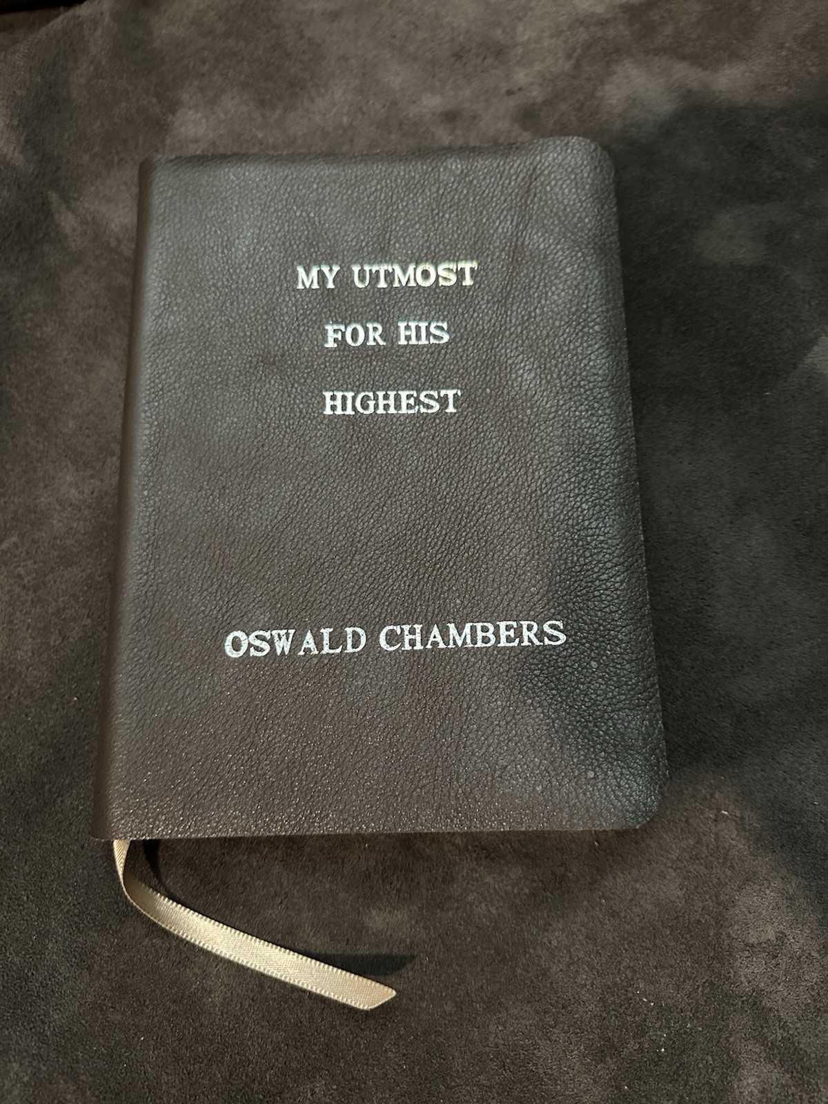 my utmost for his highest Oswald Chambers  Genuine leather
