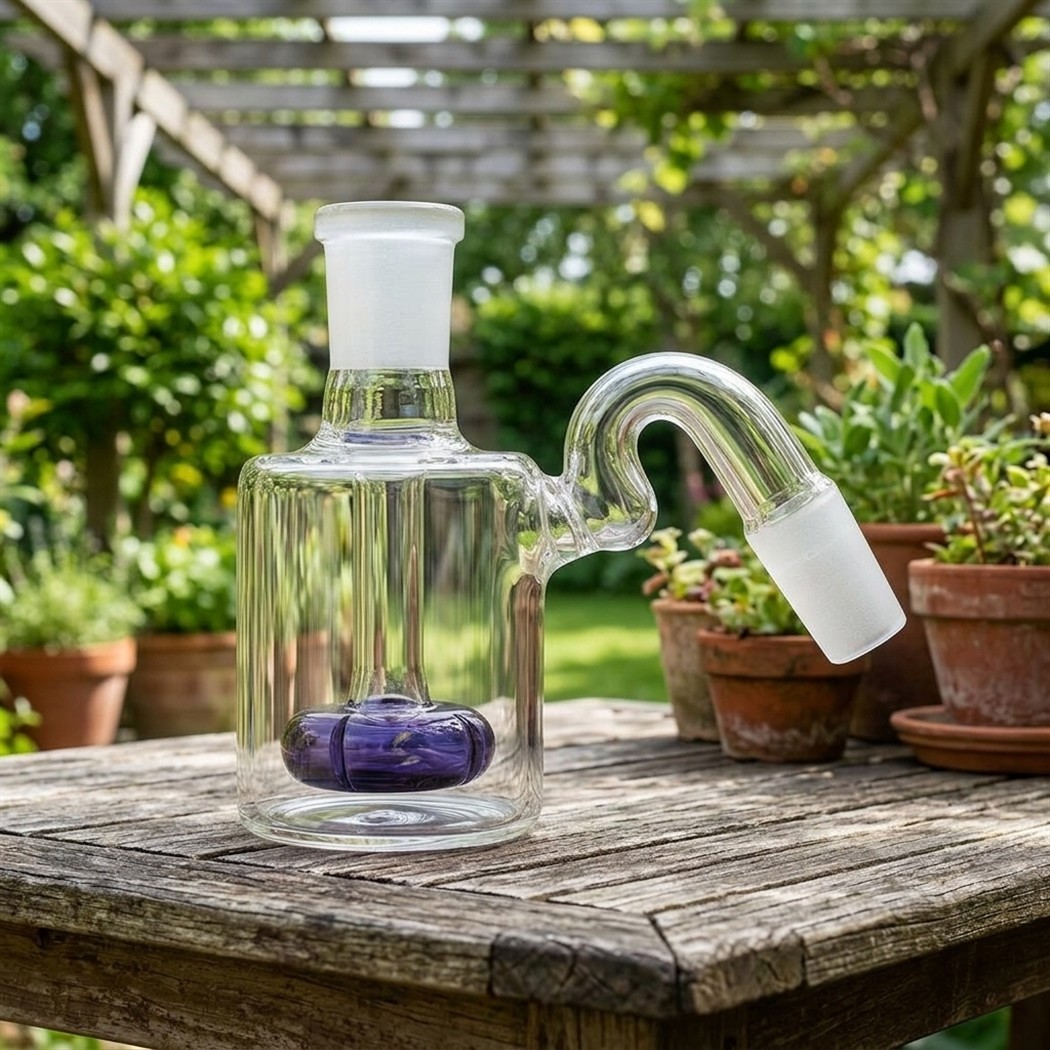 14mm 45° Mini Glass Dry Ash Catcher Premium Quality Water Tobacco Pipe Bong 14mm 45° Mini Glass Dry Ash Catcher Premium Quality Water Tobacco Pipe Bong