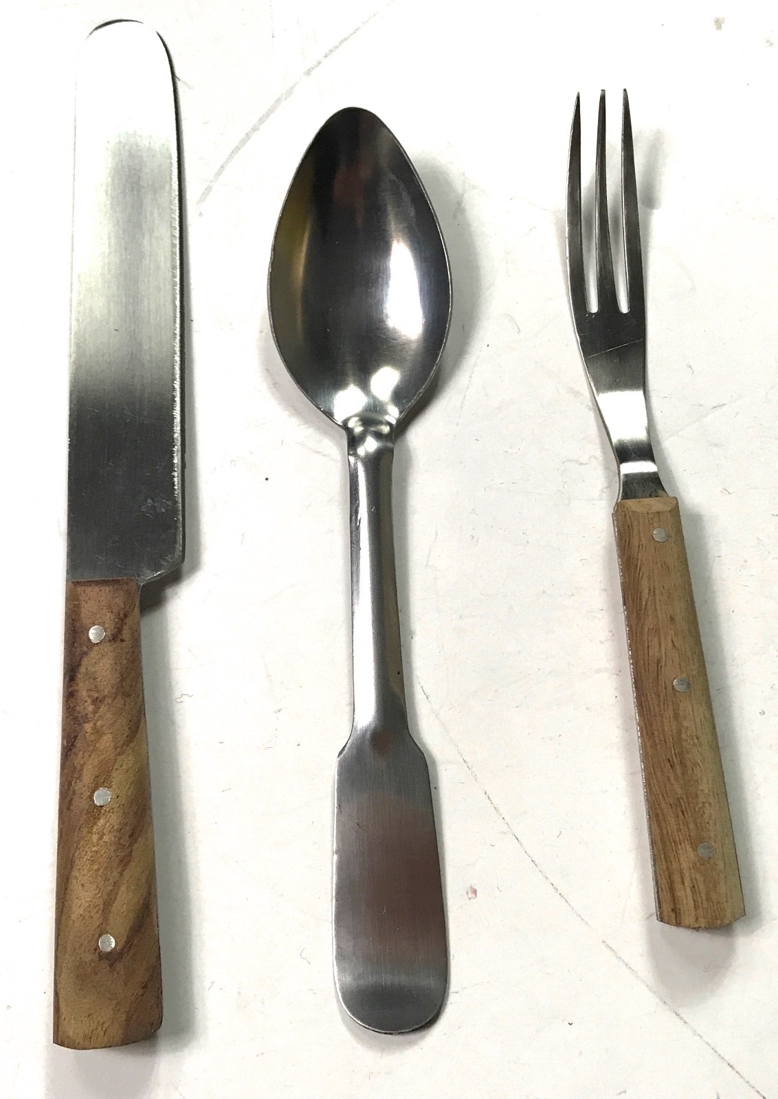 CIVIL WAR CSA CONFEDERATE & US UNION MESS UTENSILS SET- KNIFE, FORK & SPOON CIVIL WAR CSA CONFEDERATE & US UNION MESS UTENSILS SET- KNIFE, FORK & SPOON