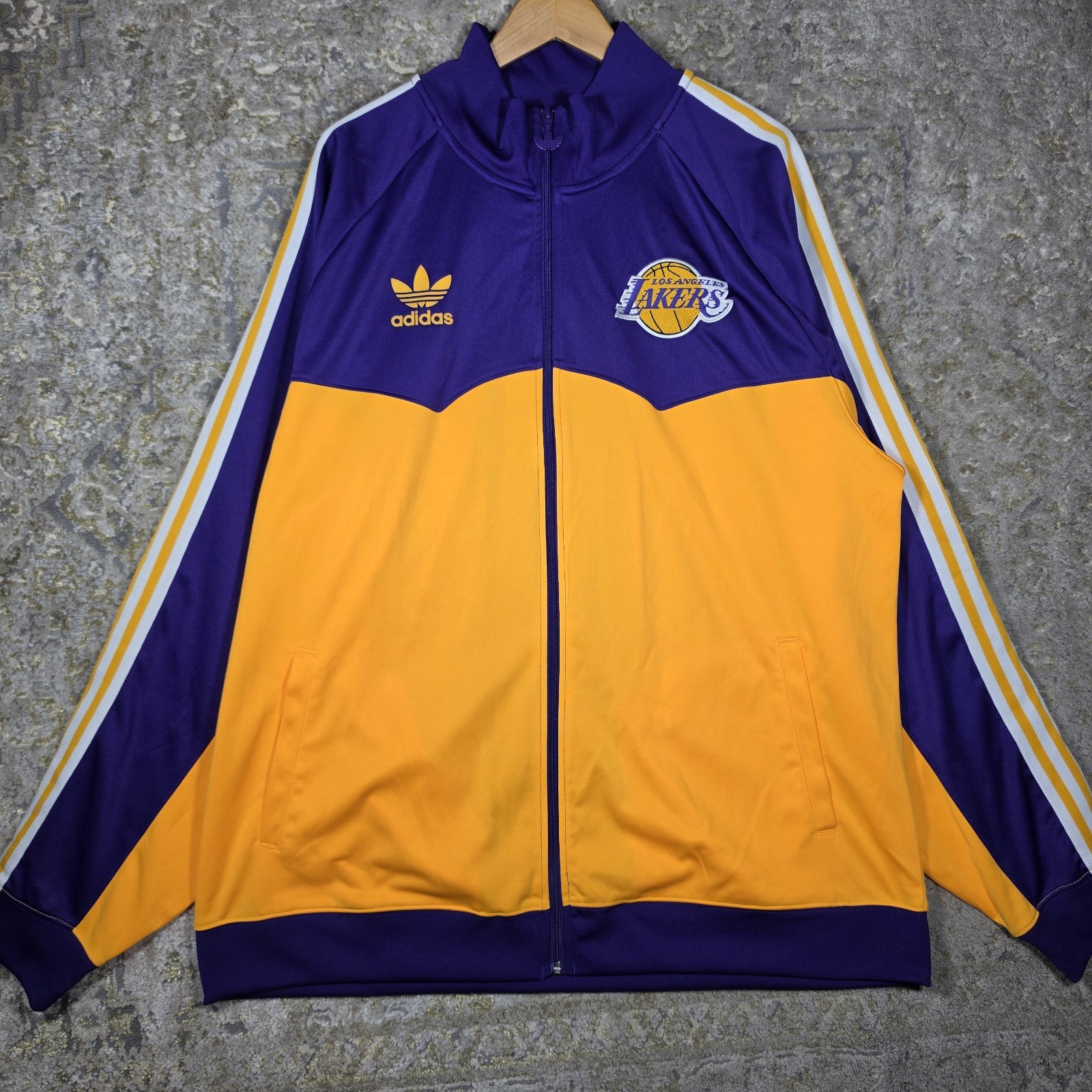 Adidas Los Angeles Lakers Track Jacket Size 2xl