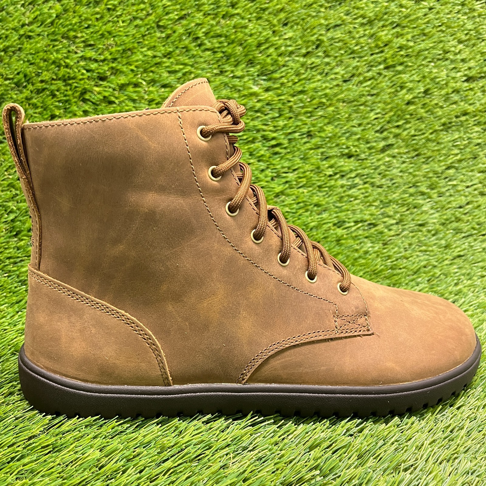 Xero Shoes Denver II Mens Size 9.5 Rawhide Brown Leather Barefoot Hiking Boots