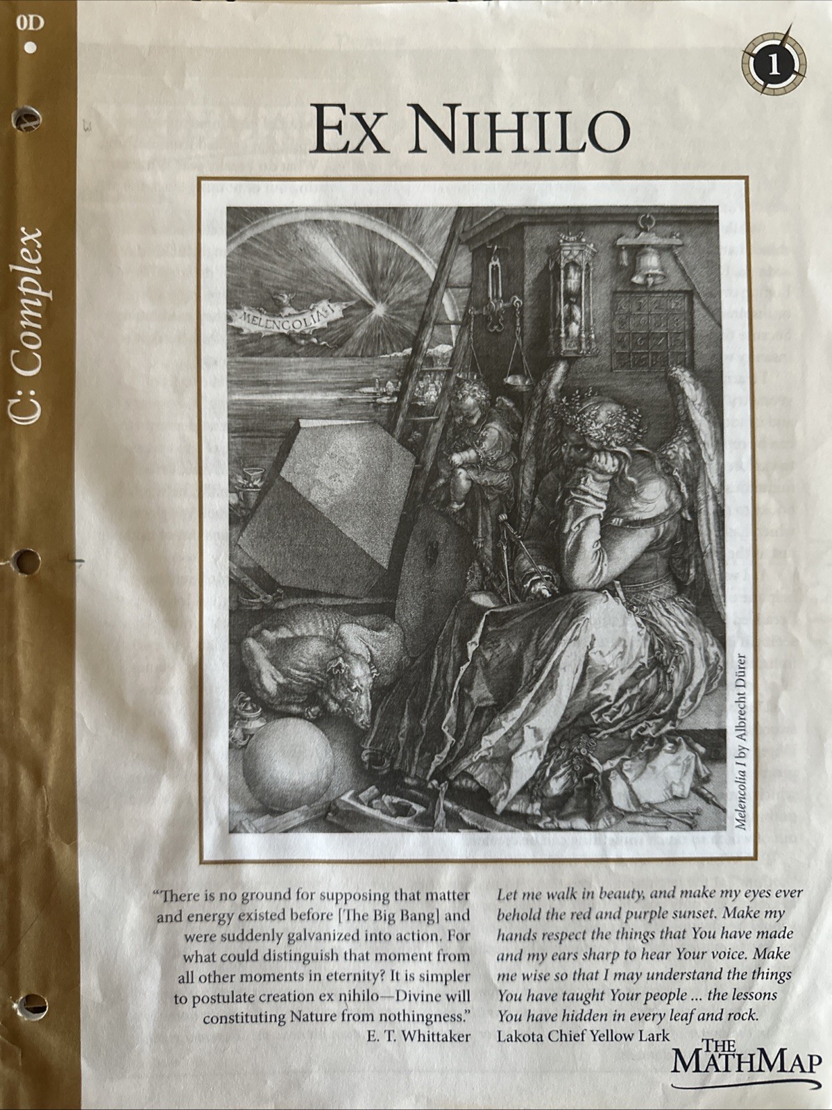 The Math Map Complex (Challenge A) in  good condition