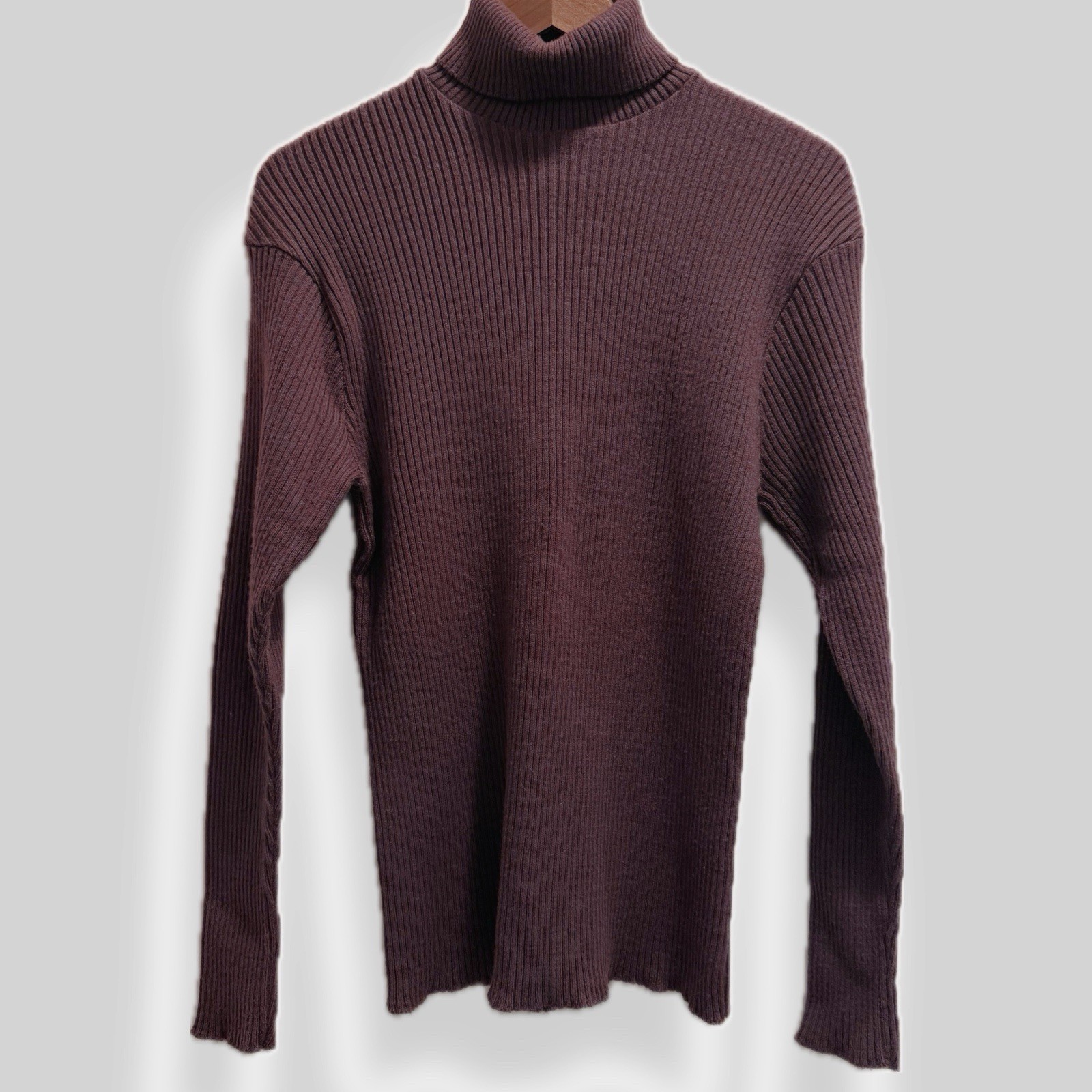 Vtg 50’s 60’s Catalina Martin Sweater Turtleneck Wool Blend Size Small Mauve