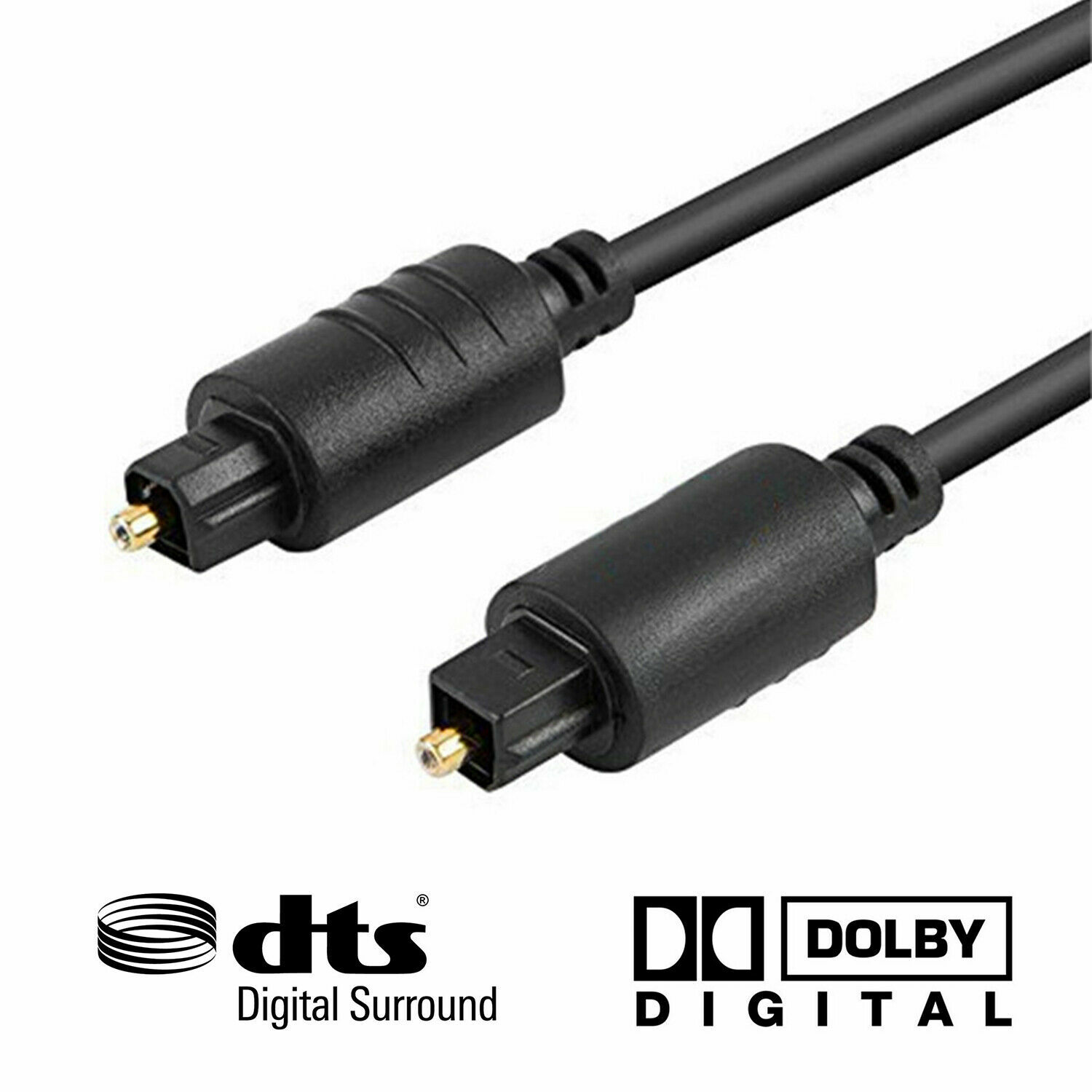 6FT Premium Digital Audio Optical Optic Fiber Cable Toslink SPDIF Cord 6 ft HD 6FT Premium Digital Audio Optical Optic Fiber Cable Toslink SPDIF Cord 6 ft HD