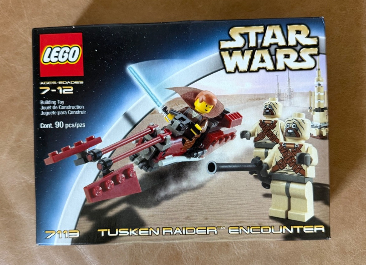 NEW SEALED LEGO Star Wars Tusken Raider Encounter 7113 - Vintage 2002 RARE