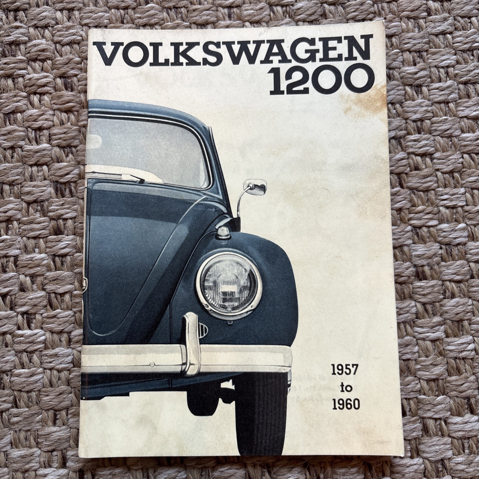 1957 1958 1959 1960 Volkswagen 1200 Instruction Owners Manual Sedan & Convert 1957 1958 1959 1960 Volkswagen 1200 Instruction Owners Manual Sedan & Convert