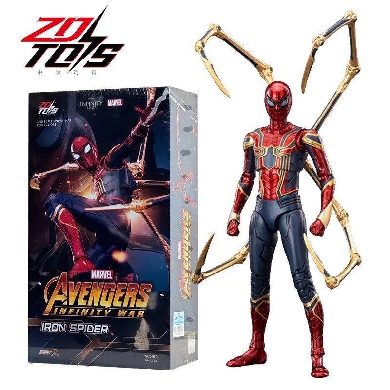ZD TOY SpiderMan Series PS4 Game Spiderman SpiderMan Anti-OCK suit SpiderMan Vel ZD TOY SpiderMan Series PS4 Game Spiderman SpiderMan Anti-OCK suit SpiderMan Vel