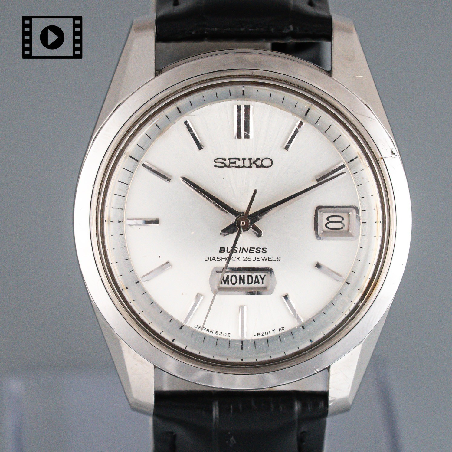 OH Serviced Seiko Business 6206-8190 *US Stock Vintage 1966 Automatic Mens Watch