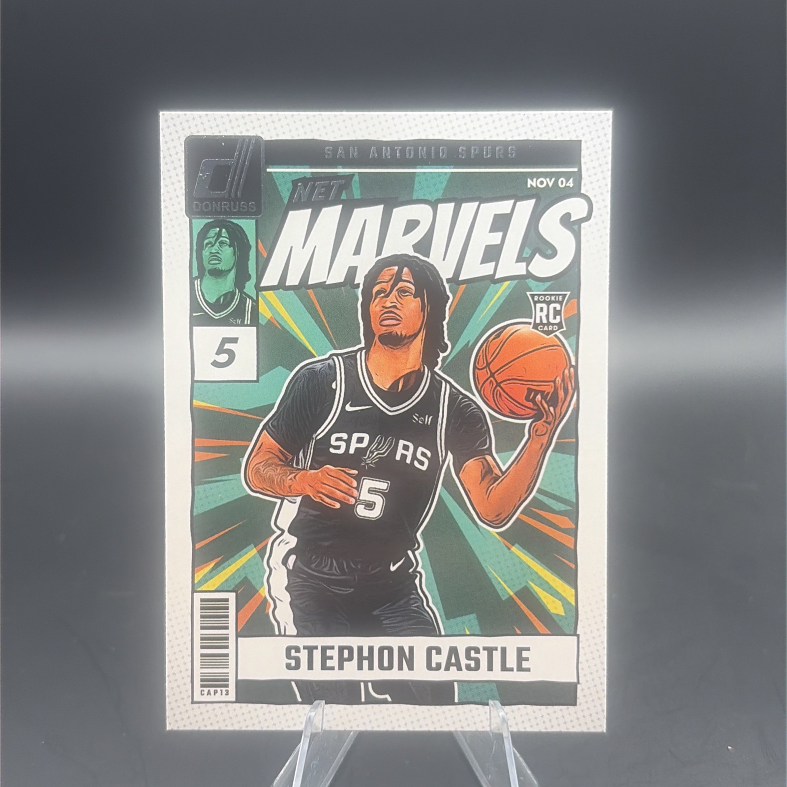 2024-25 Panini Donruss - Net Marvels Stephon Castle #23 (RC) 2024-25 Panini Donruss - Net Marvels Stephon Castle #23 (RC)