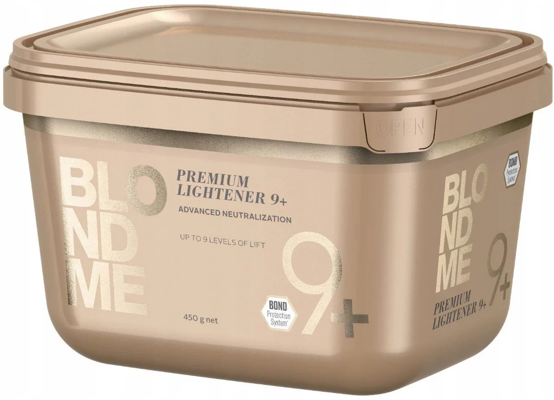 Schwarzkopf BLONDME Bleach Premium Lift 9+ up to 9 Levels 450g Schwarzkopf BLONDME Bleach Premium Lift 9+ up to 9 Levels 450g
