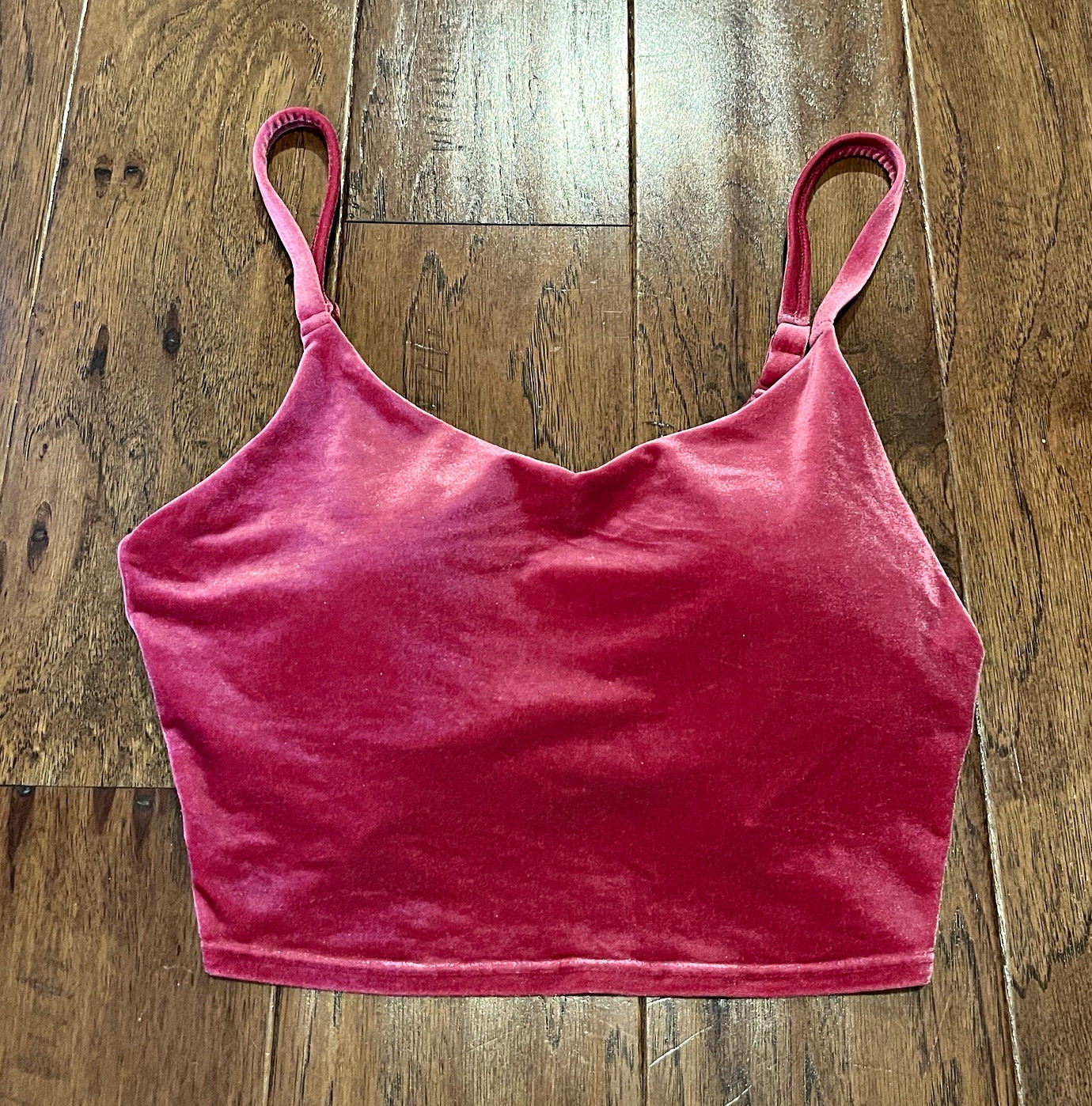 Athleta Pink Cropped V-Neck Tank S Stretch Pullover Yoga Gym Training Athleta Pink Cropped V-Neck Tank S Stretch Pullover Yoga Gym Training