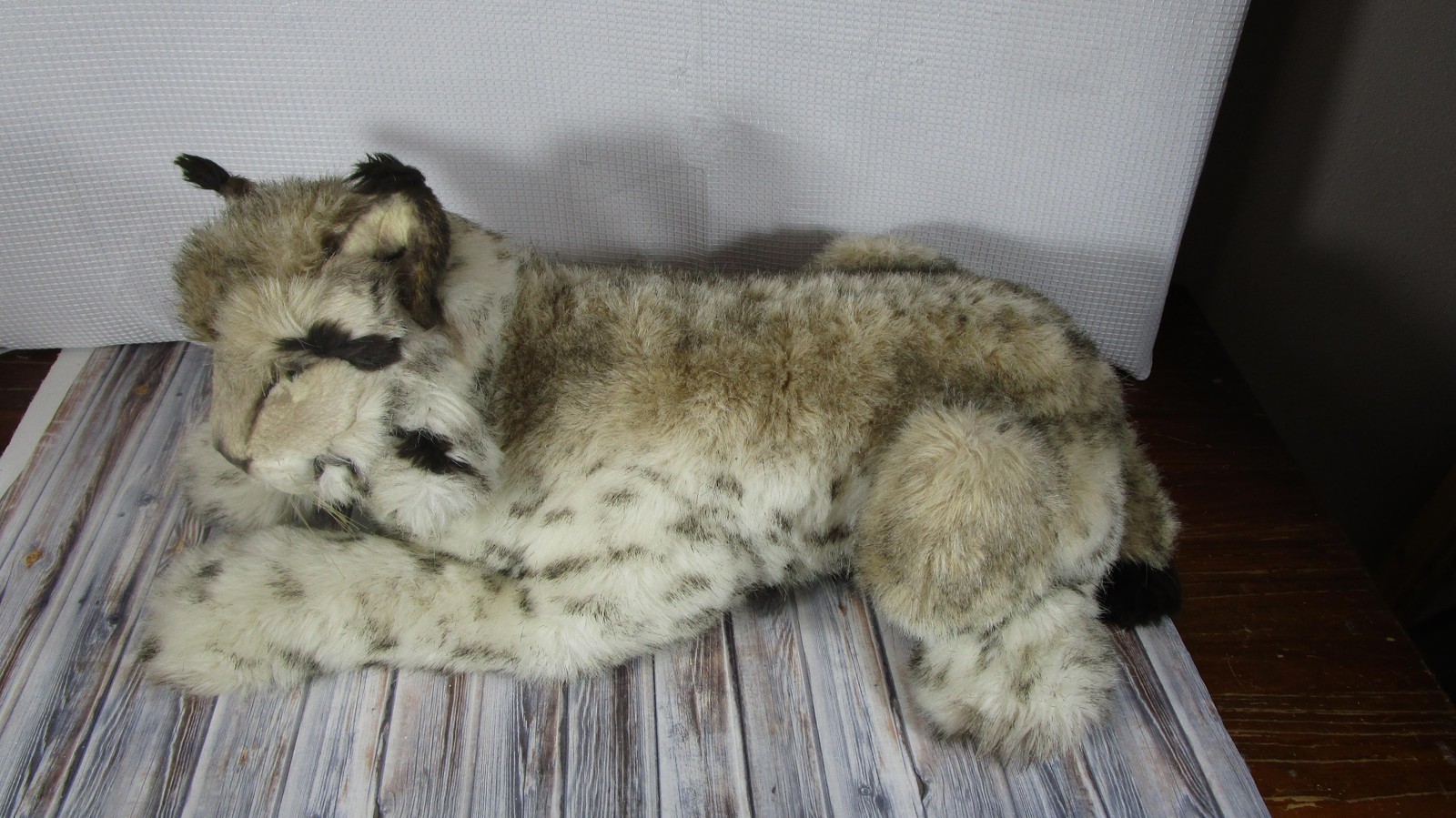 Vintage Applause Lynx Plush Large 1986 Italy Limited Collector Stuffed Animal