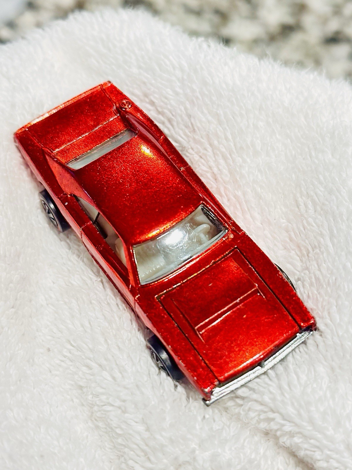 Vintage Hot wheels Redline 1969 Custom Charger Red 🔥🔥