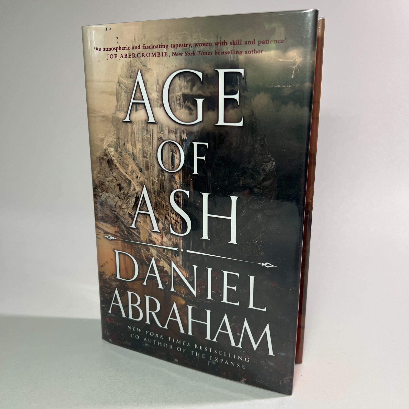 Age of Ash Daniel Abraham Hardcover SIGNED NUMBERED 1st Edition Kithamar Trilogy