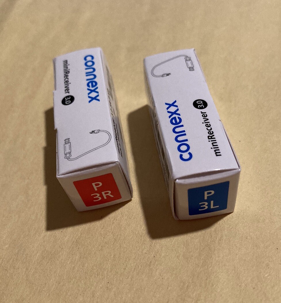 Signia/Siemens/Miracle Ear Connexx 3P miniReceiver 3.0 - BRAND NEW- Right & Left