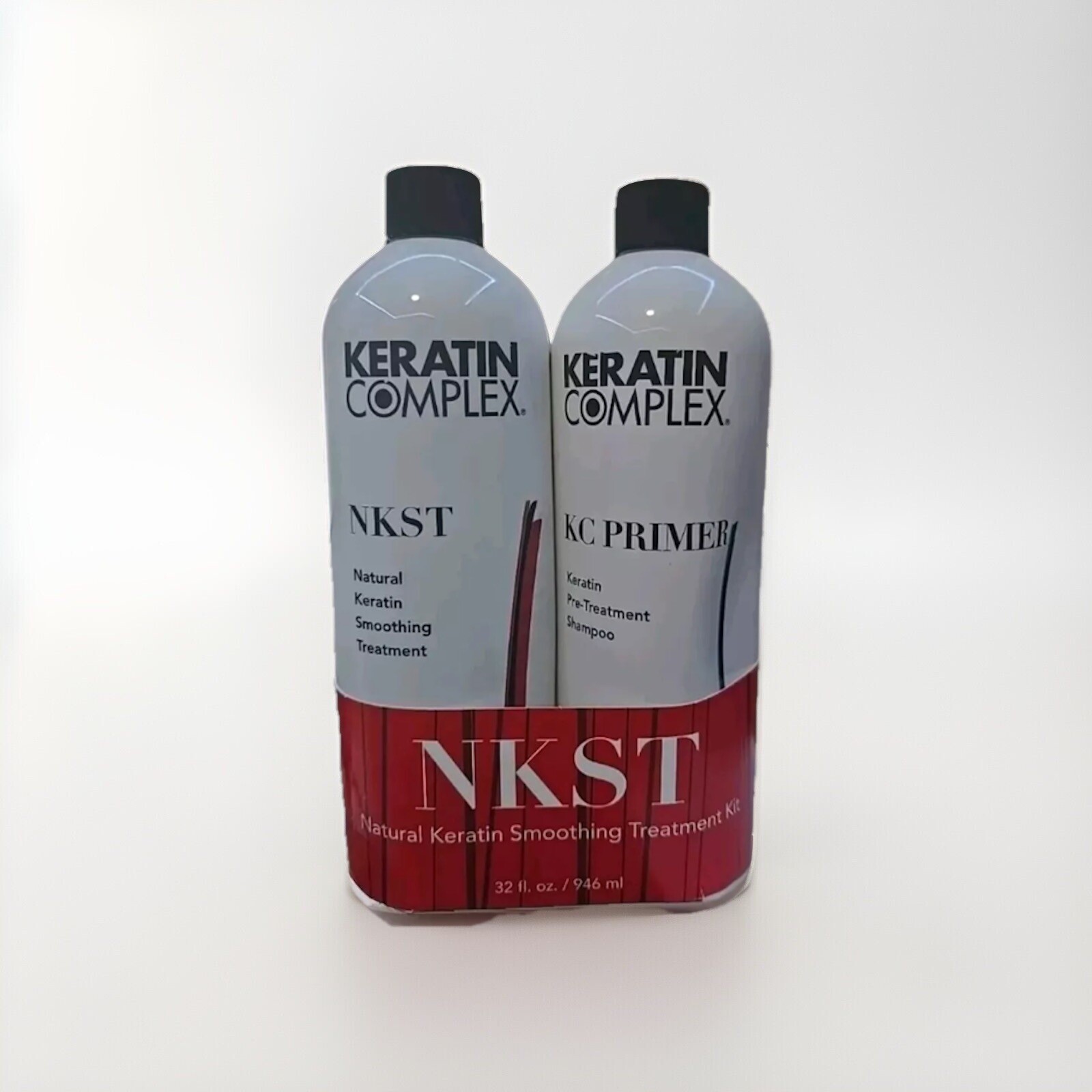 Keratin Complex Natural Keratin Smoothing Treatment Kit (NKST), 16 Oz x 2 Sealed Keratin Complex Natural Keratin Smoothing Treatment Kit (NKST), 16 Oz x 2 Sealed