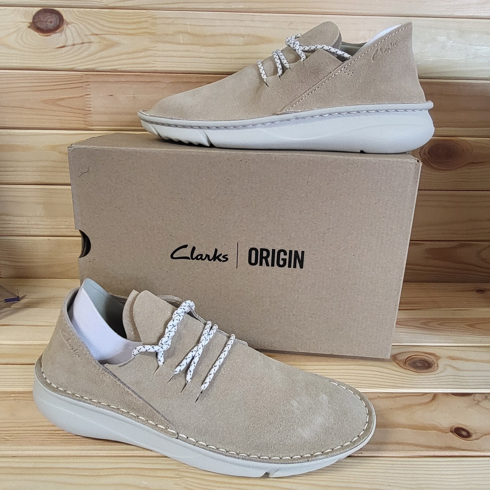 CLARKS ORIGIN Limited TAUPE SUEDE (Super RARE Find) 56392 Men's CLARKS ORIGIN Limited TAUPE SUEDE (Super RARE Find) 56392 Men's