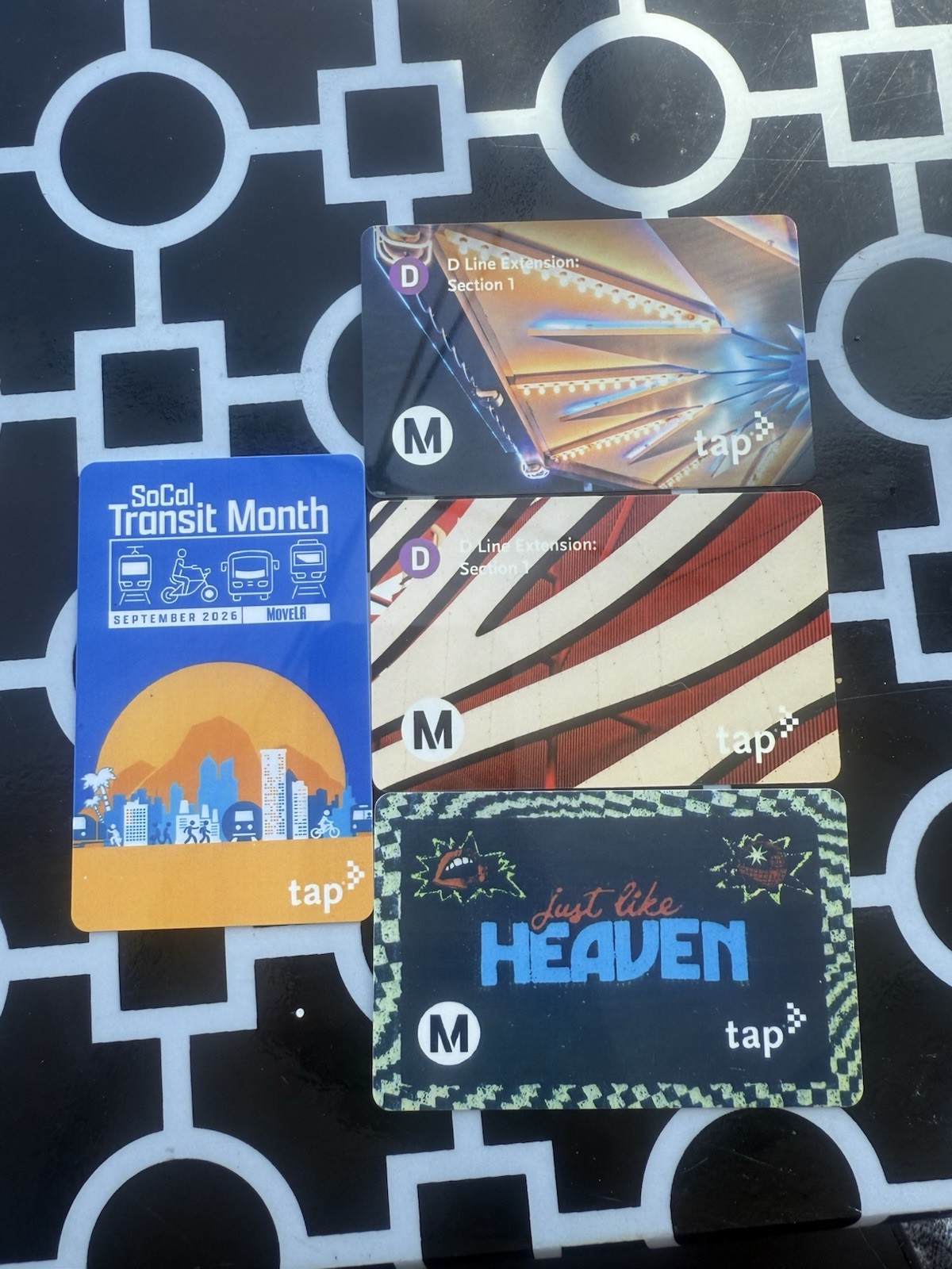 Exclusive Los Angeles Metro Tap Cards Exclusive Los Angeles Metro Tap Cards