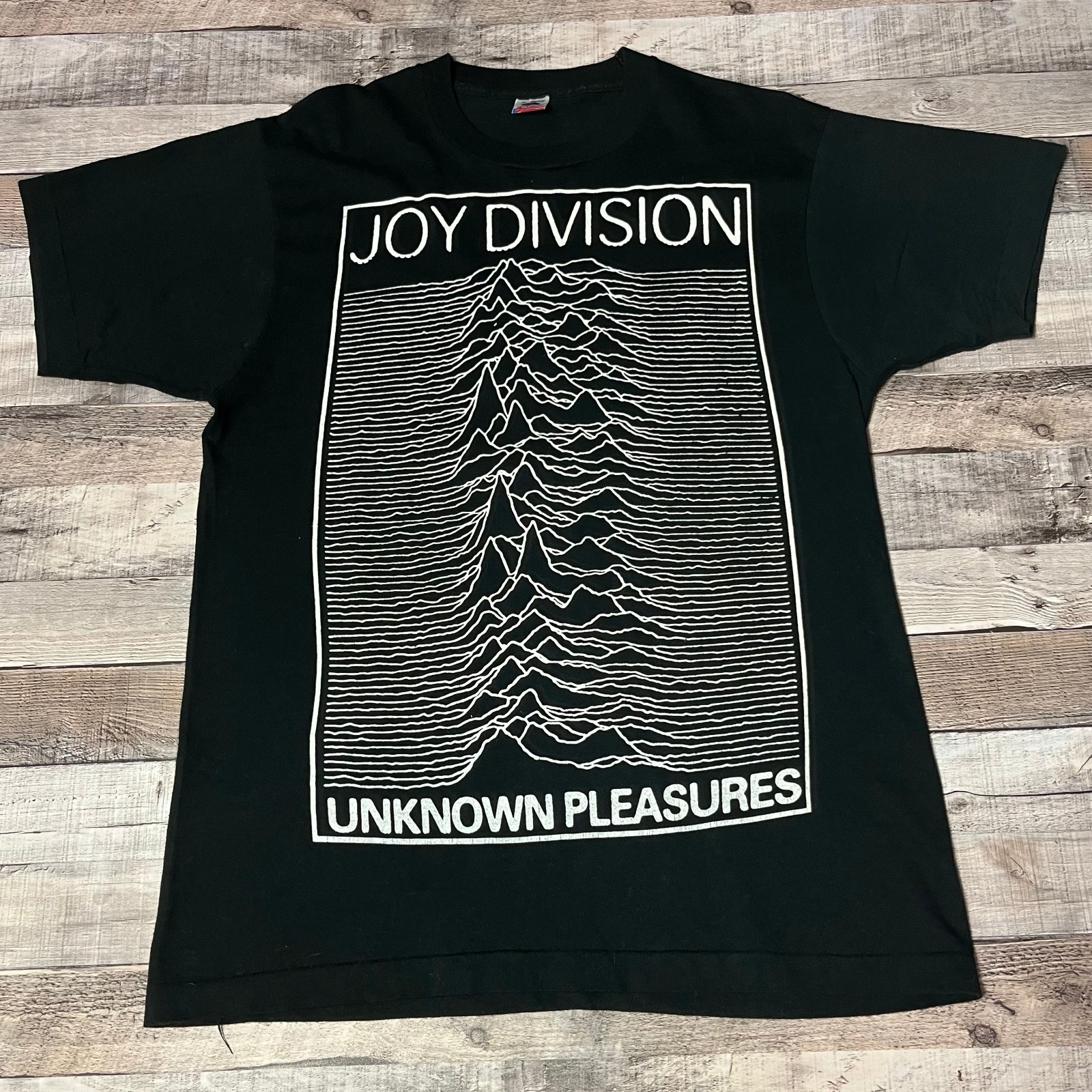 Joy Division Shirt Adult XL Black Vintage 80s 90s Unknown Pleasures Band Tee Joy Division Shirt Adult XL Black Vintage 80s 90s Unknown Pleasures Band Tee