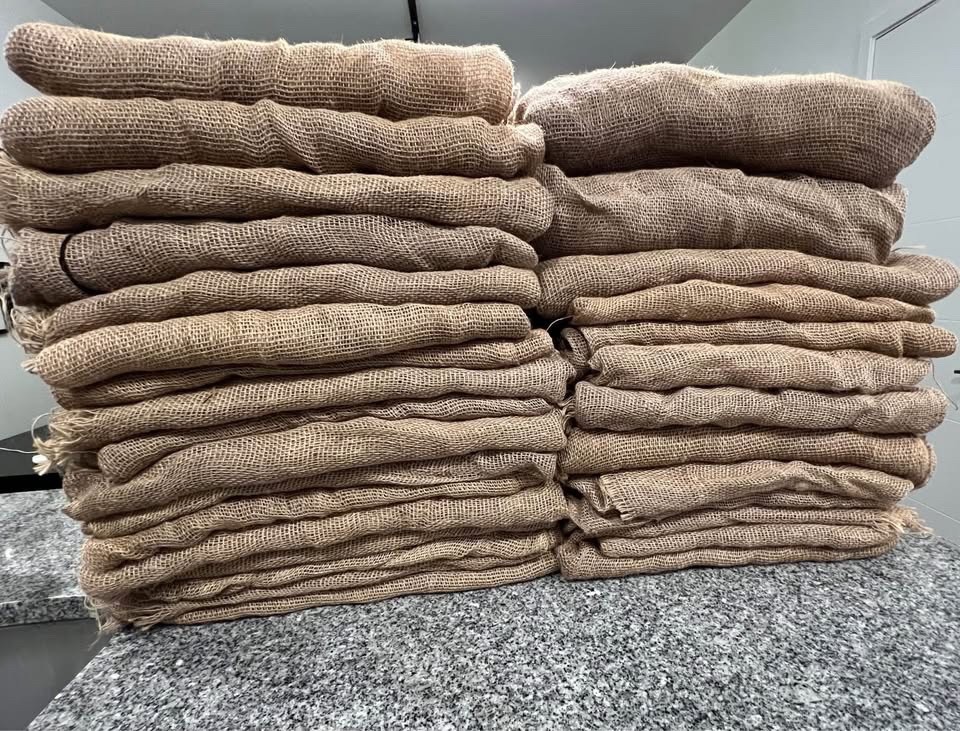 Premium Burlap Sheets – 6ft FEET – Rustic Decor, Craft Fabric, Wedding/Events