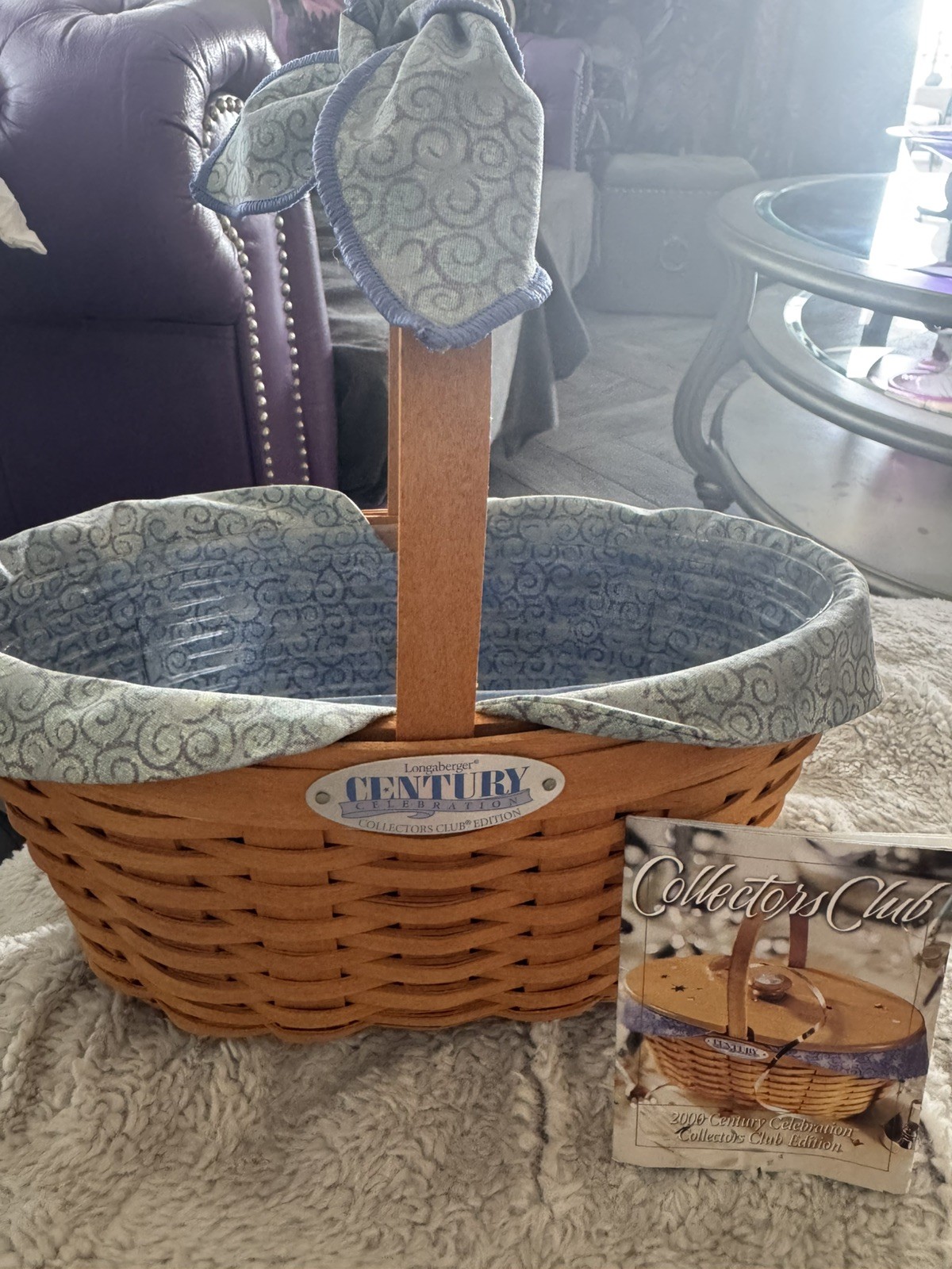 NEW Longaberger Collectors Club Century Celebration 2000 Basket ~ complete set NEW Longaberger Collectors Club Century Celebration 2000 Basket ~ complete set