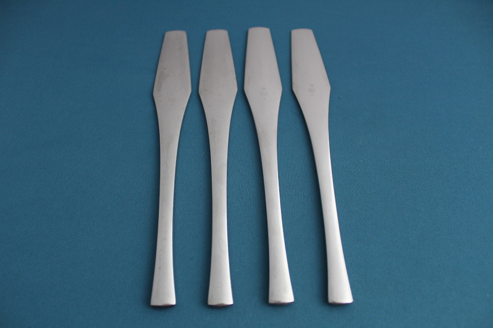 Dansk ODIN Germany (Set of 4) Dinner Knives Solid Satin Stainless 8 1/2