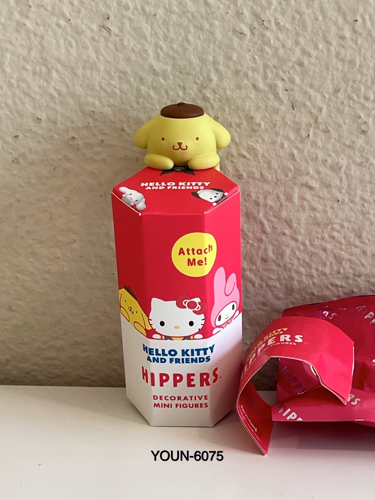 Hippers Hello Kitty And Friends POMPOMPURIN - New (Opened) w/box - Fast Ship