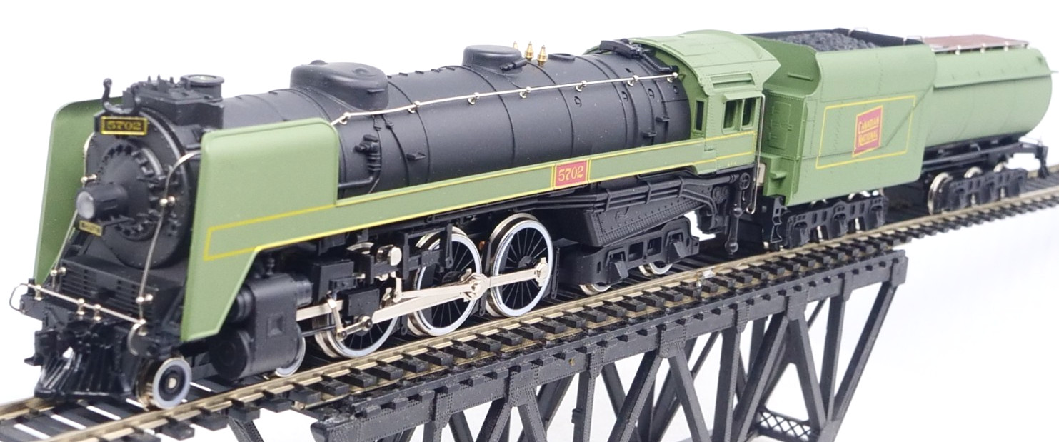 IHC Mehano HO 4-6-4 Steam Loco #5702 Canadian National Hudson Tested Not Boxed